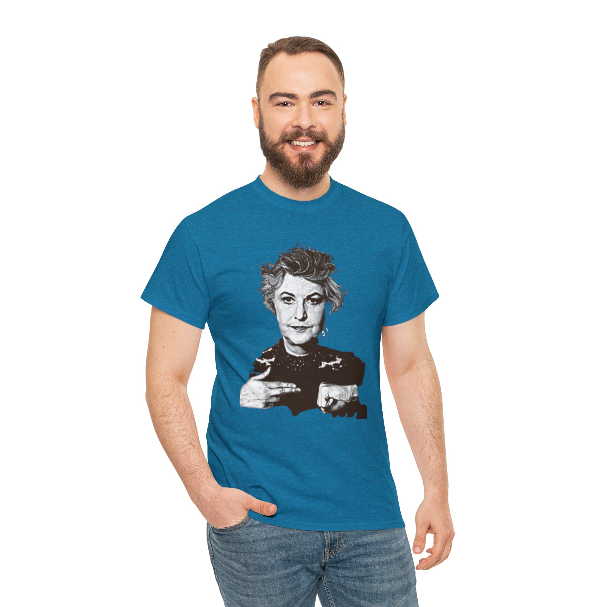 The Golden Girls 80's TV Show- Dorothy Unisex Heavy Cotton T-Shirt - Creations by Chris and Carlos
